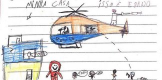 Crianças do Complexo da Maré entregam cartas e desenhos ao TJ pedindo paz na comunidade