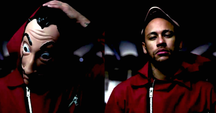 Neymar revela sua participação na 3ª temporada de “La Casa de Papel”