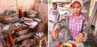 Depois de perder tudo em incêndio, dona de restaurante distribui caldos gratuitamente