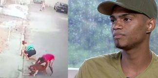 Rapaz que salvou criança de ataque de pitbull ganha curso de segurança