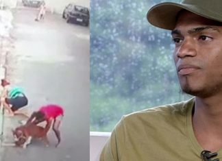 Rapaz que salvou criança de ataque de pitbull ganha curso de segurança
