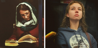 Fotógrafo transforma fotos de pessoas no metrô em pinturas do século 16
