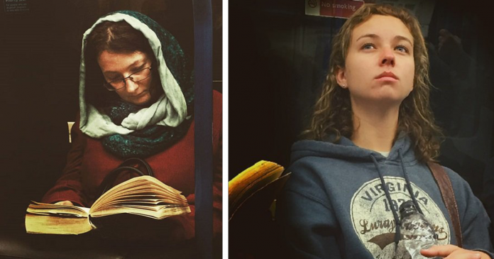 Fotógrafo transforma fotos de pessoas no metrô em pinturas do século 16