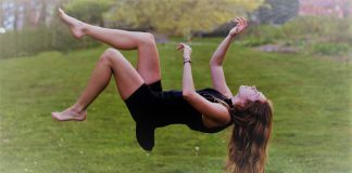 Caiu em si. Foi o melhor tombo da vida