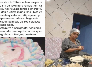 Confeiteira que foi humilhada por doar “bolo pequeno demais” recebe apoio e carinho na internet
