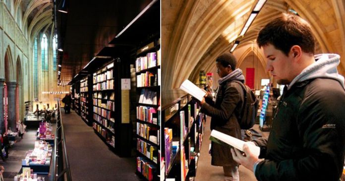 Na Holanda, onde 44% são ateus, igrejas são transformadas em livrarias, cafés e casas de show