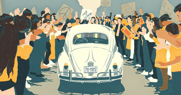 Volkswagen cria animação para se despedir do Fusca. Confira!