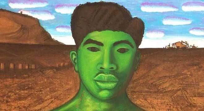 contioutra.com - Artista usa lama de Brumadinho como tinta em painel inspirado em Tarsila do Amaral