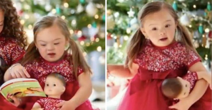 Garotinha com síndrome de Down se torna a modelo de uma campanha de brinquedos.