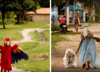 Em município no Pará, crianças trouxeram encanto ao Carnaval fantasiadas de animais da floresta