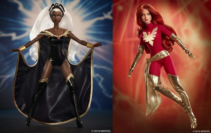 Mattel cria Barbies inspiradas nos X-Men para comemorar os 80 anos da Marvel