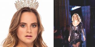 Modelo com Síndrome de Down celebra sucesso na Semana da Moda de Nova York Modelo com Síndrome de Down celebra sucesso na Semana da Moda de Nova York