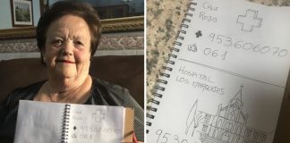 Há 20 anos, ele desenha uma lista telefônica para sua avó que não sabe ler nem escrever.