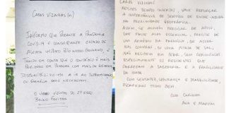 Jovens se oferecem para ajudar idosos nas compras e os protegem contra coronavírus Jovens se oferecem para ajudar idosos nas compras e os protegem contra coronavírus