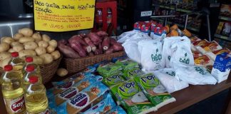 Comerciante cria ‘mesa solidária’ para doar alimentos durante pandemia