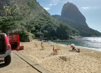 Bombeiros do RJ e SP iniciam rondas nas praias com alertas para evitar aglomerações.