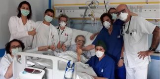 Idosa de 95 anos alcança cura de Covid-19 na Itália