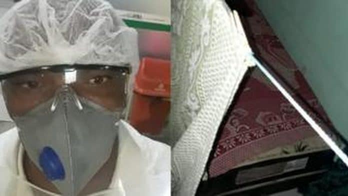 111748776-joseildo3 ‘É por amor’, diz técnico em enfermagem que ganha R$ 80 por plantão de 12 horas