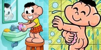 Para dar bom exemplo durante pandemia, Cascão irá tomar banho! Para dar bom exemplo durante pandemia, Cascão irá tomar banho!