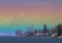 Fotógrafa americana captura ‘arco-íris horizontal’, também conhecido como arco-íris de fogo