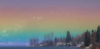 Fotógrafa americana captura ‘arco-íris horizontal’, também conhecido como arco-íris de fogo