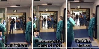 Nos corredores do hospital, médicos espanhóis cantam ‘Resistiré’, ‘hino’ do combate ao coronavírus