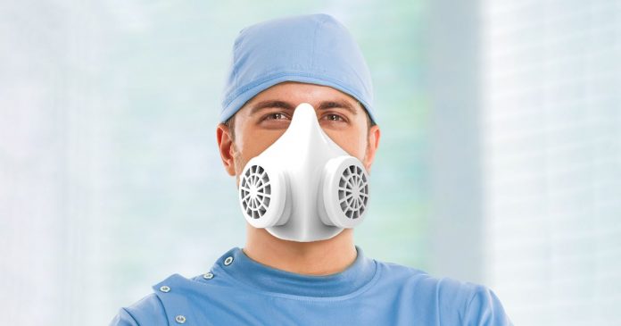 Empresas lançam máscara reutilizável com agente antimicrobiano