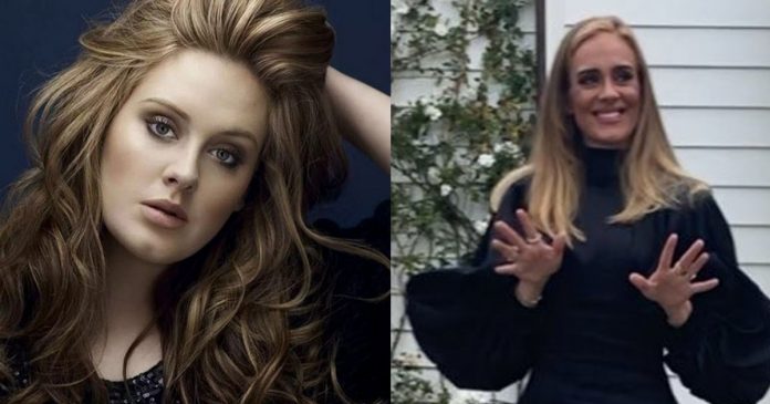 Em seu aniversário de 32 anos, Adele chama atenção ao surgir 45 quilos mais magra