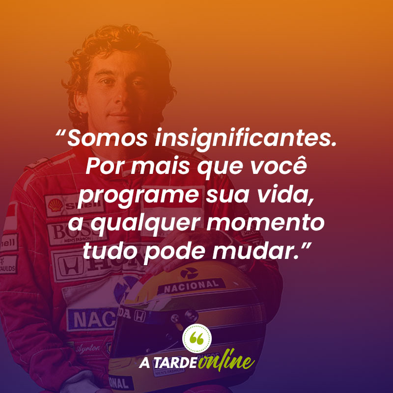 contioutra.com - 10 frases de Ayrton Senna que hoje, 26 anos após sua morte, nos servem de conselho durante a pandemia.