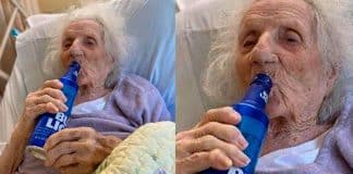 Vovó de 103 anos vence o coronavírus e comemora da melhor maneira: Tomando cerveja! Vovó de 103 anos vence o coronavírus e comemora da melhor maneira: Tomando cerveja!