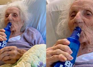 Vovó de 103 anos vence o coronavírus e comemora da melhor maneira: Tomando cerveja!