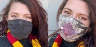 “Máscara mágica” inspirada em Harry Potter se transforma ao respirar, revelando mapa do maroto “Máscara mágica” inspirada em Harry Potter se transforma ao respirar, revelando mapa do maroto