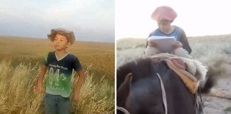 Garotinho viaja 30 quilômetros a cavalo para ter suas aulas on-line
