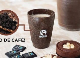 Copos e xícaras feitos de borra de café são o novo sucesso no mundo sustentável