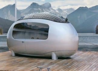 Conheça a casa cápsula com energia solar e eólica que pode ser usada como trailer por viajantes