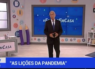Presidente de Portugal dá aula online  e passa dez importantes lições sobre a pandemia