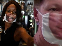 Um toque humano: Empresário cria máscaras com o próprio rosto da pessoa estampado