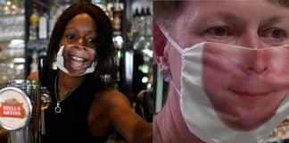 Um toque humano: Empresário cria máscaras com o próprio rosto da pessoa estampado