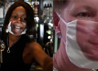 Um toque humano: Empresário cria máscaras com o próprio rosto da pessoa estampado