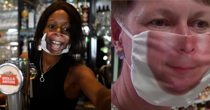 Um toque humano: Empresário cria máscaras com o próprio rosto da pessoa estampado