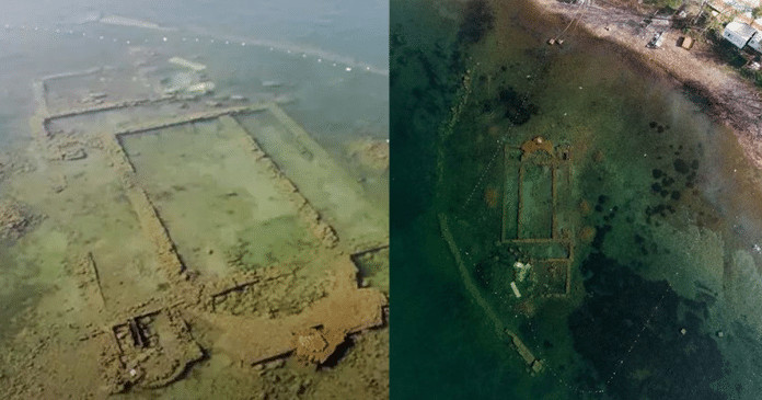 Igreja construída em 390 d.C.  é encontrada em lago na Turquia. As imagens das ruínas são magníficas.
