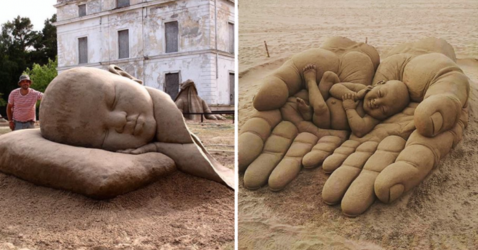 Confira 15 esculturas feitas com areia que são de cair o queixo!