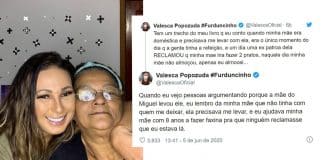Valesca comenta caso Miguel e conta que sua mãe já teve prato de comida negado por patroa