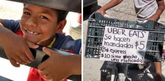 Garotinho faz ‘uber eats’ com sua bicicleta para comprar tablet e conseguir ter aulas online