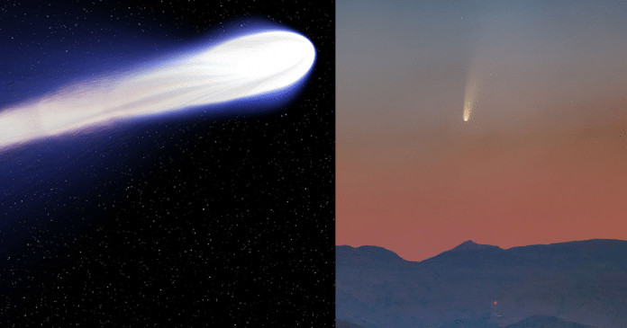 Cometa poderá ser visto no Brasil a partir dessa semana; saiba mais
