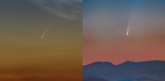 Cometa que se aproxima da Terra pode ser visto a olho nu e é fotografado no céu do Líbano