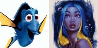 Artista ilustra os personagens animais da Disney como se fossem humanos. Confira!