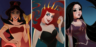 É assim que as princesas da Disney seriam se fossem vilãs. A Moana ficou assustadora!