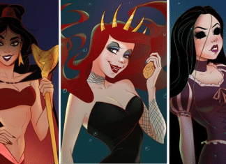 É assim que as princesas da Disney seriam se fossem vilãs. A Moana ficou assustadora!