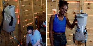 Estudante do Rio cria uma mochila que filtra água e a torna potável Estudante do Rio cria uma mochila que filtra água e a torna potável